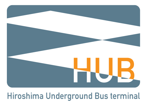 HUB 広島地下バスターミナル ロゴ